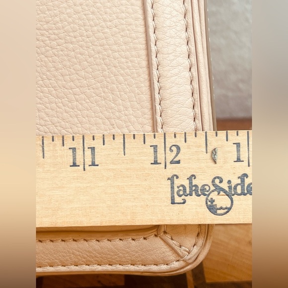 Tory Burch Duet Chain Convertible Satchel Shoulder Strap Hand Bag Purse Pink EUC - Picture 15 of 16